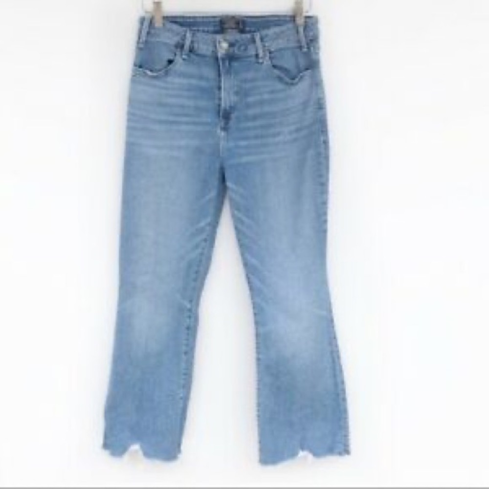 Abercrombie & Fitch High Rose Ankle Flare Jeans